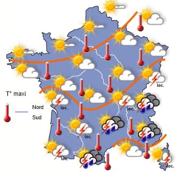 Regain des orages et de la chaleur