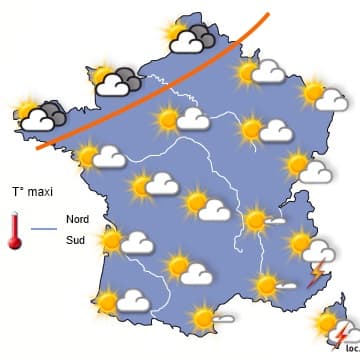 Petit parenthèse de temps plus mitigé avant le retour de l'été ! 