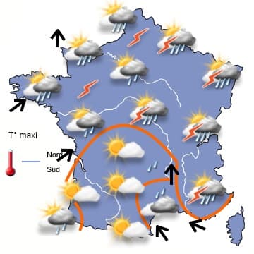 Le risque d'averses et d'orages persistera dans les prochains jours