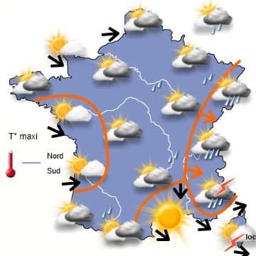 Coup de chaleur entre mercredi et vendredi 