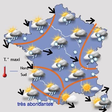 De plus en plus froid et toujours très humide