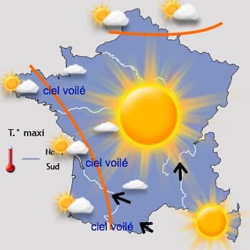 Petite dégradation avant le retour du beau temps dimanche