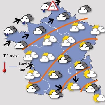 Beaucoup de pluie pour ce week-end... 