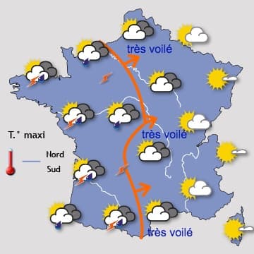 Retour des averses et des orages