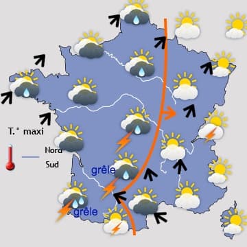 Week-end mitigé, puis lente amélioration 