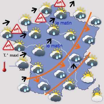 Frais et agité, avant le retour du soleil et de la douceur