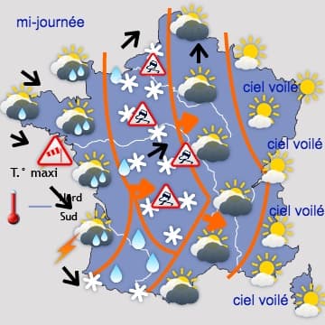 Redoux dans le Sud-ouest, mais le froid ne sera jamais loin... 