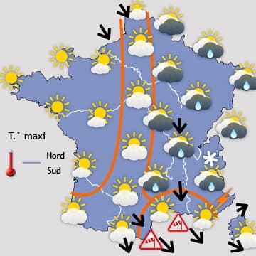 Déjà le retour d'un temps plus ensoelillé et plus doux ! 