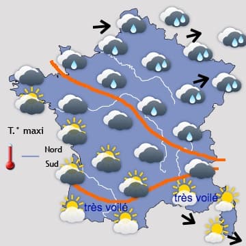 Très calme et sec à partir de Noël (mais aussi plus frais) 