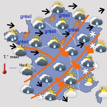 Retour d'un temps plus agréable jusqu'à la fin du mois