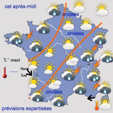 Début de semaine très instable... 