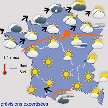 Remontées chaudes ce week-end avant de fortes pluies 