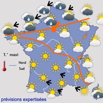 Retour des gelées mais du soleil au Nord 