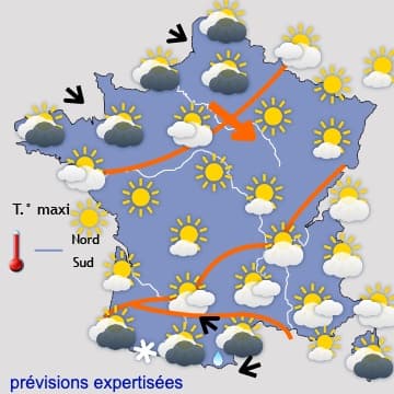 Week-end très printanier et peu de pluie par la suite 