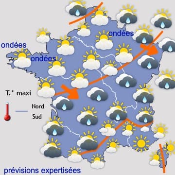 Lente amélioration, mais grosse incertitude à partir de jeudi... 