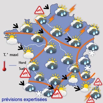 Exceptionnellement froid jusqu'à dimanche 