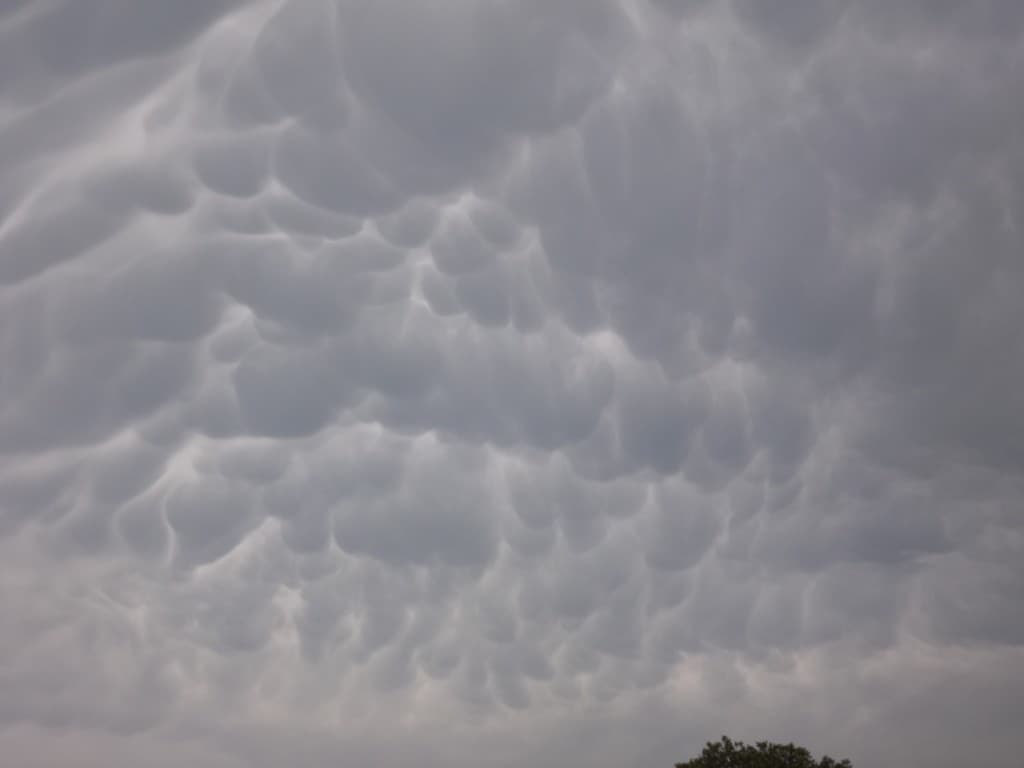 Mammatus au dessus de Montpellier