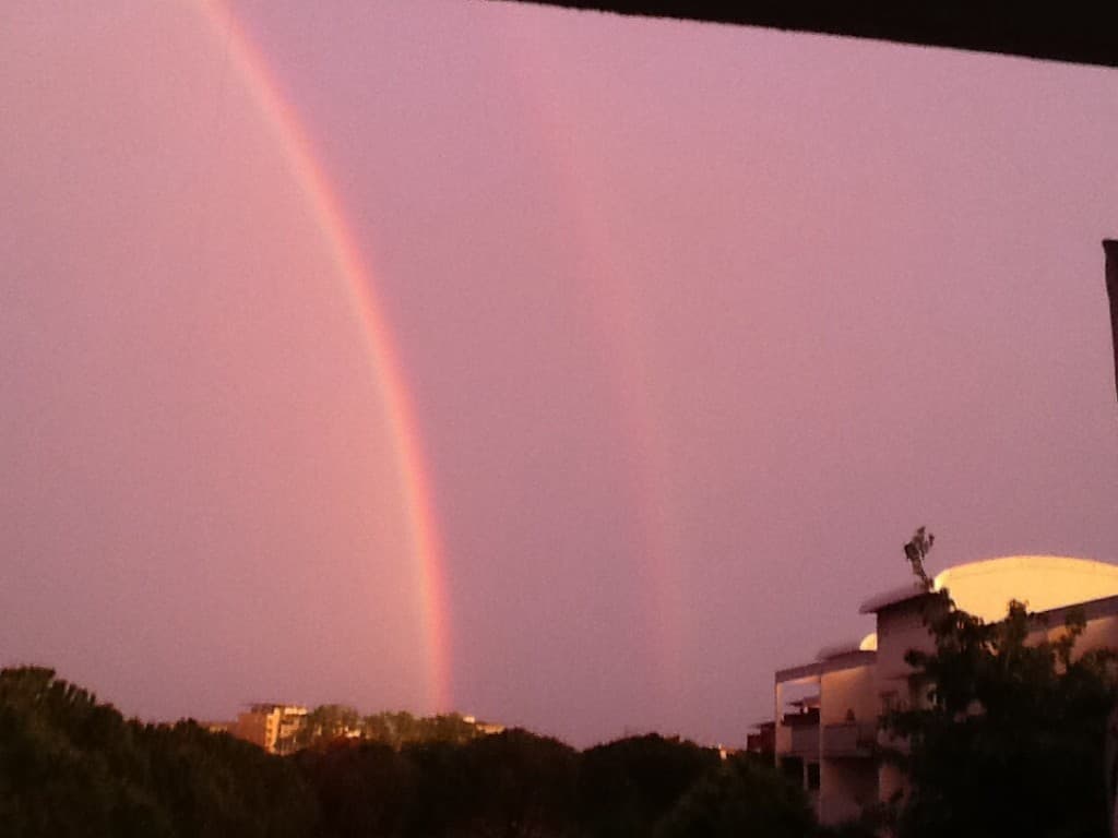 Arc-en-ciel ce soir 