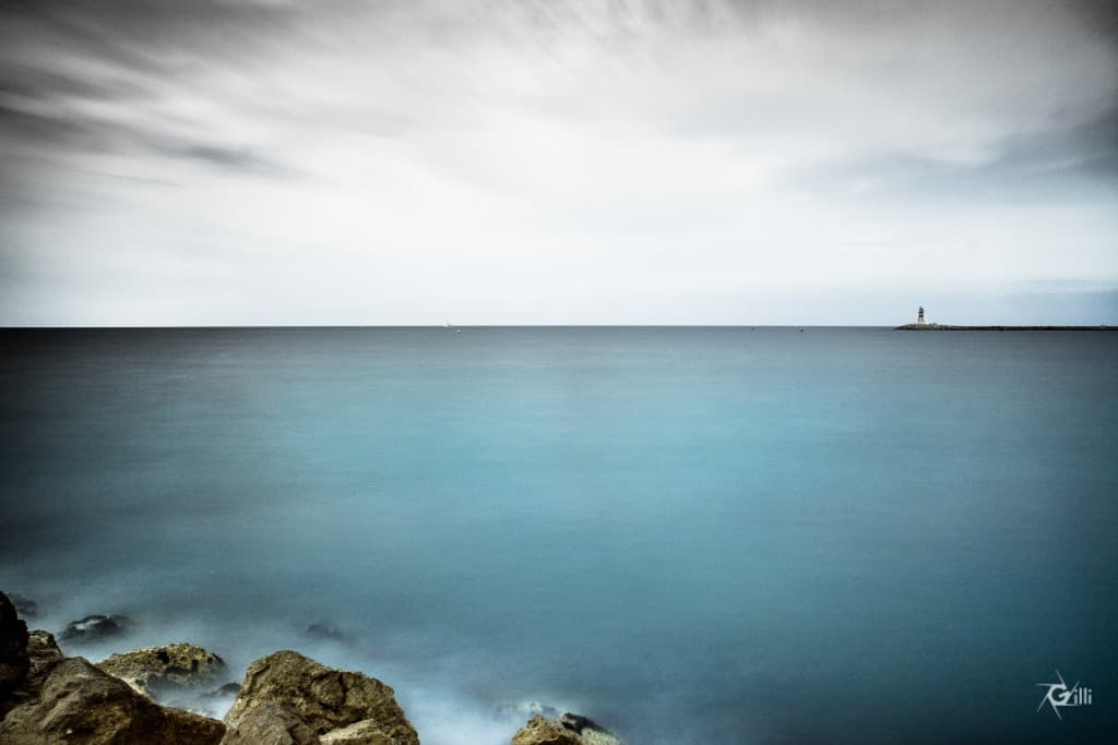 Nuages bas sur La grande Motte