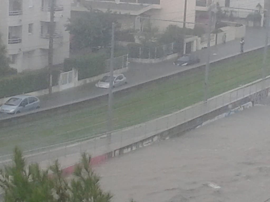 Canal du Verdanson déborde