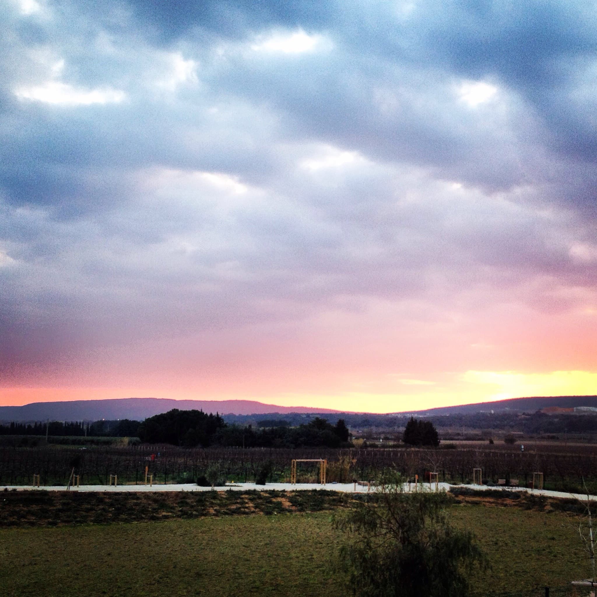 coucher de soleil