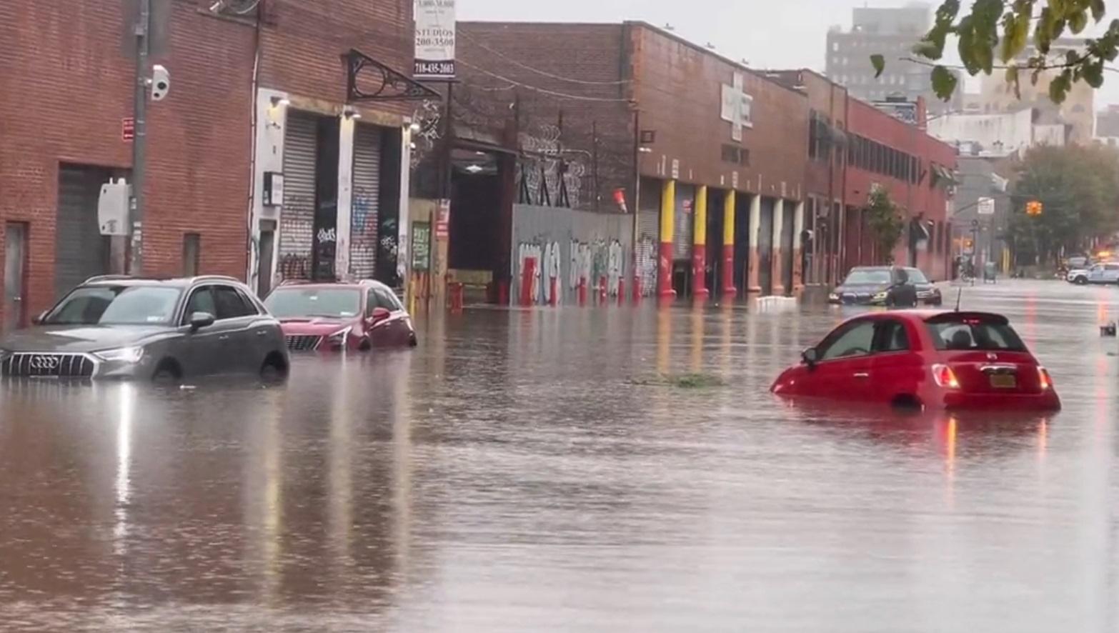 Épisode pluvieux exceptionnel et inondations à New York ce 23 septembre 2023