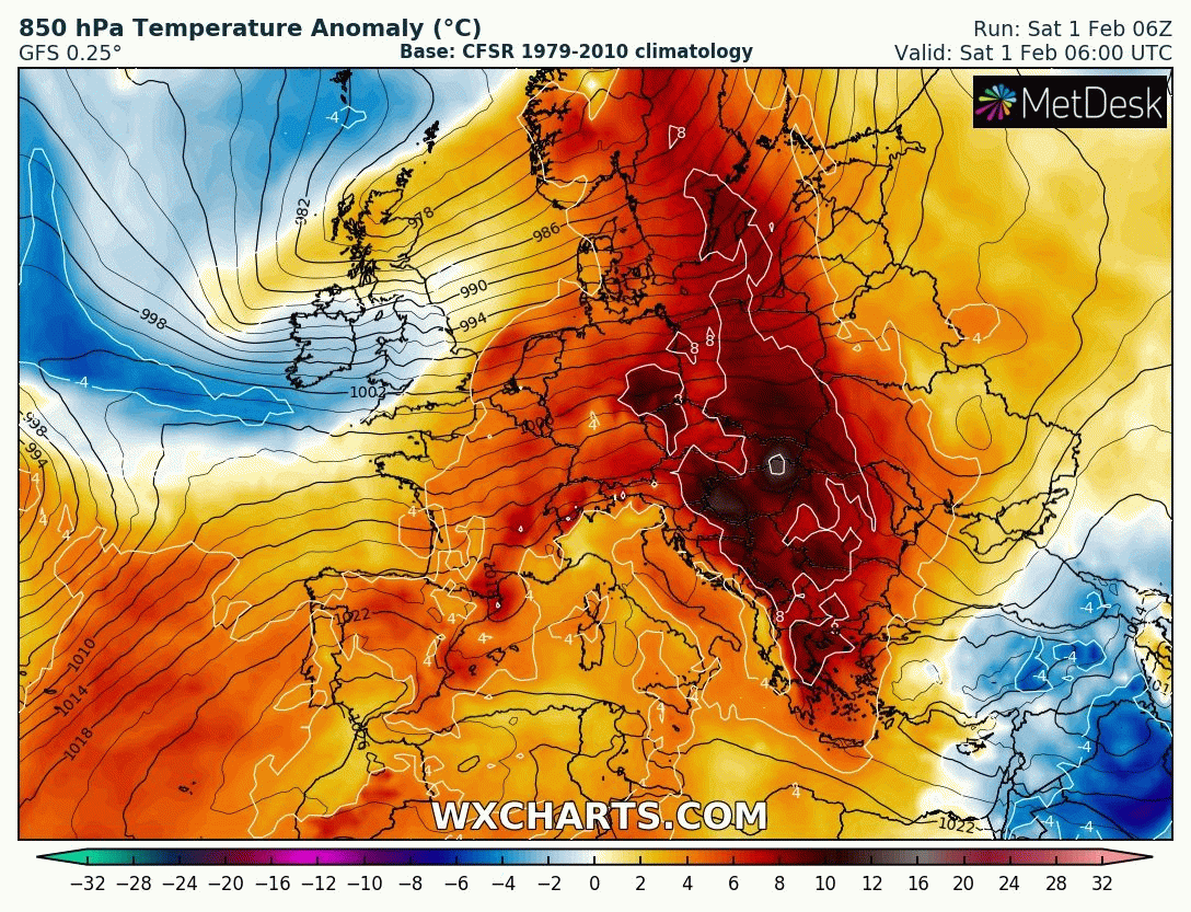 Image d'illustration pour Grande douceur pour début Février sur la France